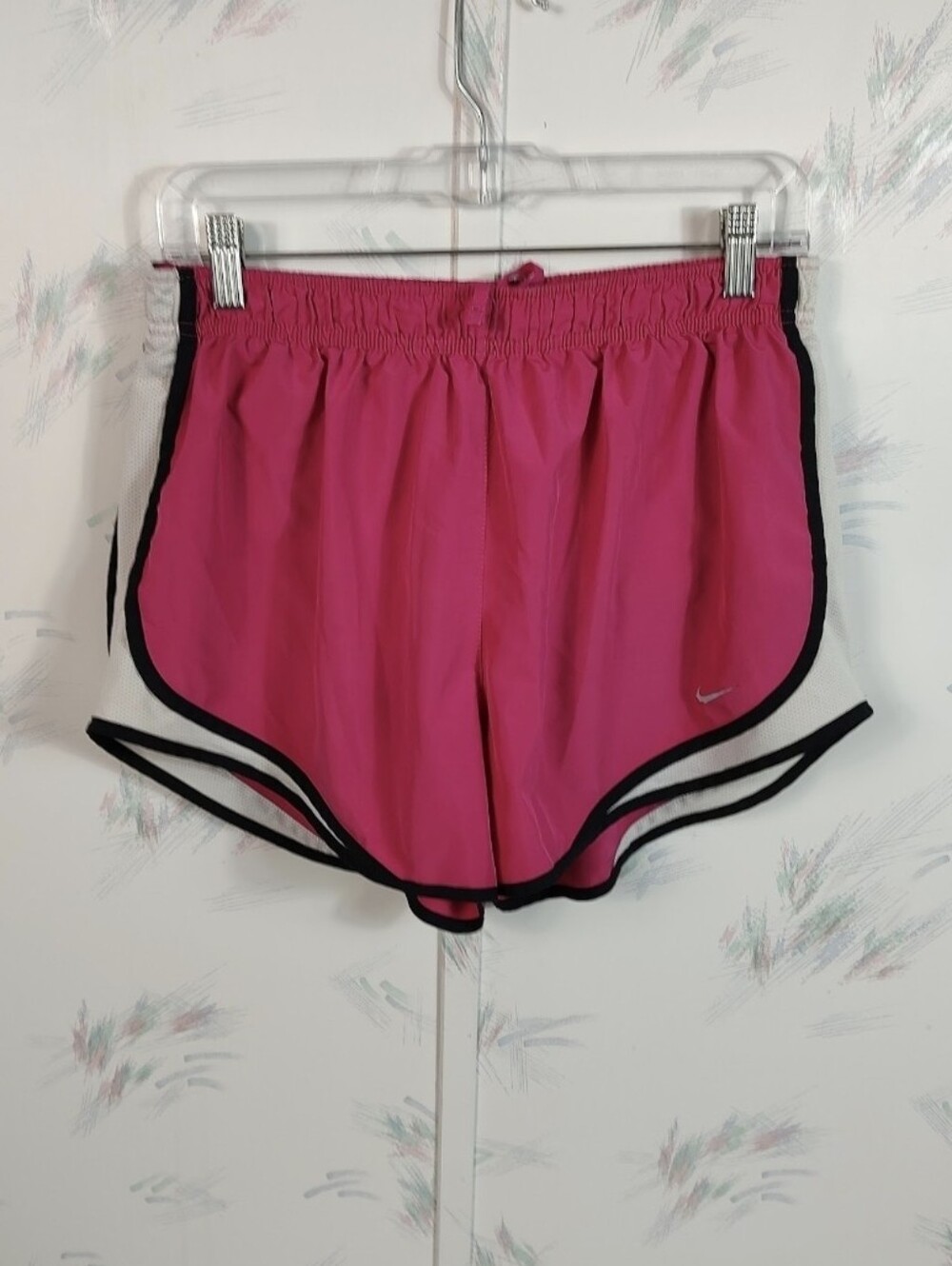 Nike Dri-Fit Pink High Waisted Running Shorts L